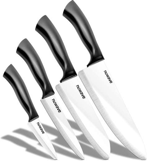Amazon.com: Nuwave 4-piece White Ceramic Set – Includes 3” Paring Knife ...