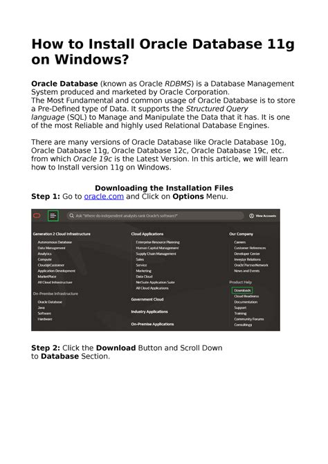 Image result for How to Install Oracle Database Client 11G