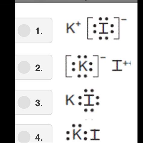 Potassium Electron Arrangement