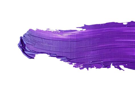 AI generated A purple paint brush stroke png 42653783 PNG