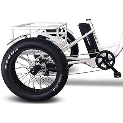 Emojo Electric Tricycle/Fat Tire Caddy Pro Trike, | Ubuy India