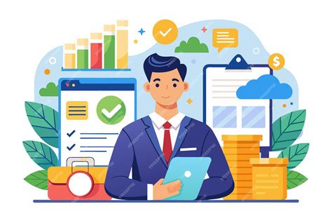 FlatStyle Vector of Clergy Member with Religious Attire and Symbols ...