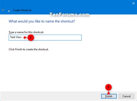 Task View Shortcut 的图像结果