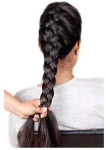 Clixfox FORMAL NATURAL BROWN PARANDA CHOTI Extension for women and ...