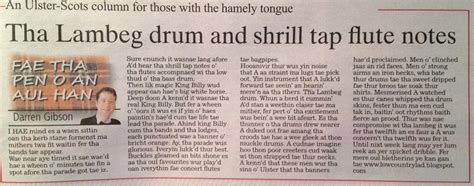 Image result for Ulster-Scots Language