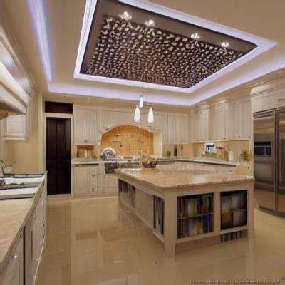 14 Traditional White Kitchen False Ceiling Design Ideas in 2024