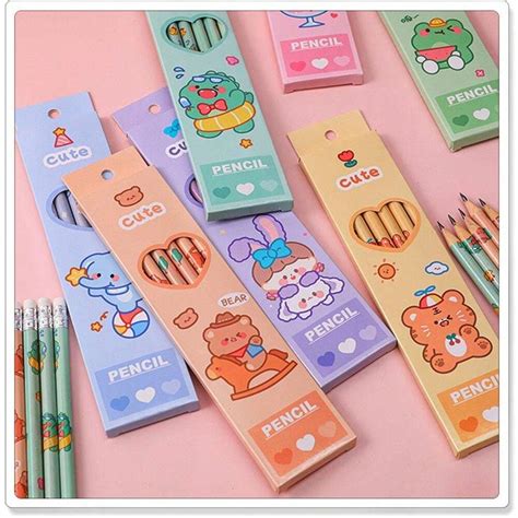 Lápis de Borracha para Exame de Entrada da Escola Primária, 6 Conjuntos ...