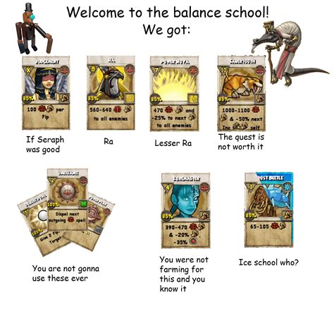 W101 Balance Spells