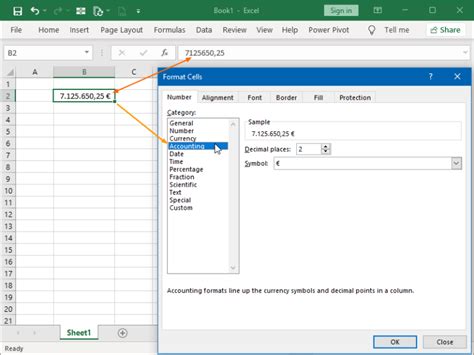 Image result for Excel Number Formats