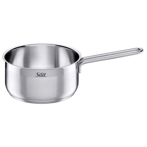 Silit Pot Set 10-Piece Toskana Pouring Rim Glass Lid Stainless Steel ...