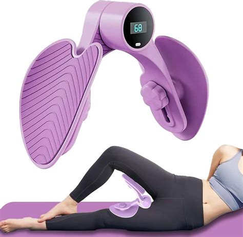 Thigh Exerciser, Inner Thigh Exercise Equipment with Counter, Kegel ...