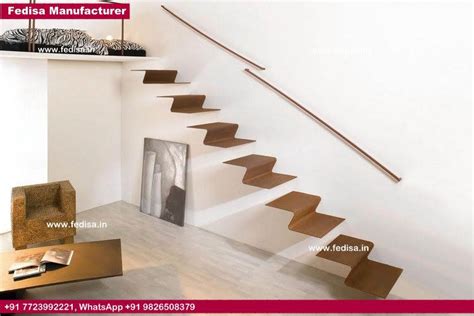 Industrial Staircase Railing, Tubular Steel Stairs | Living room stairs