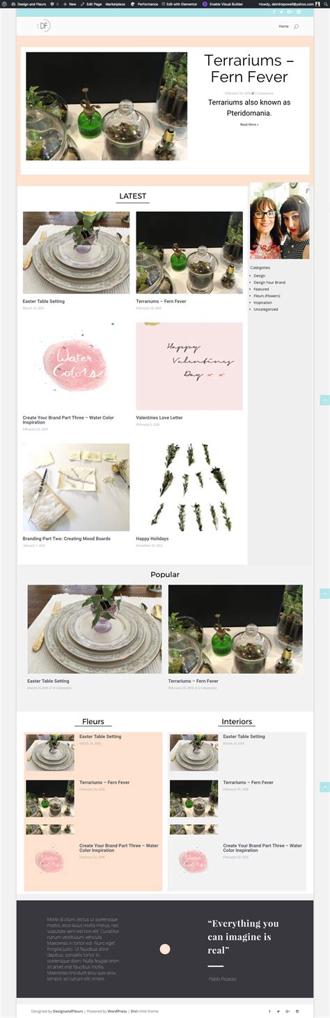 Image result for Elementor Blog Design
