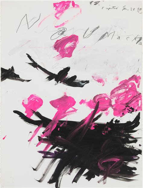 Cy Twombly: Powerful Art That Barely Uses the Tools of Art