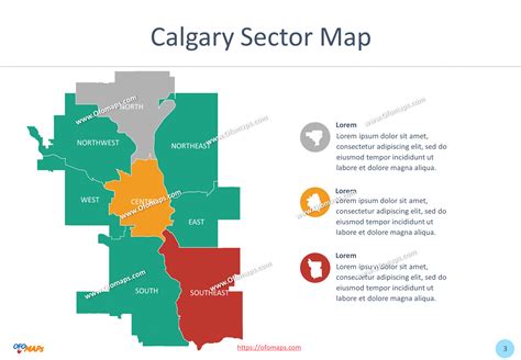 Calgary Map with Communities - OFO Maps