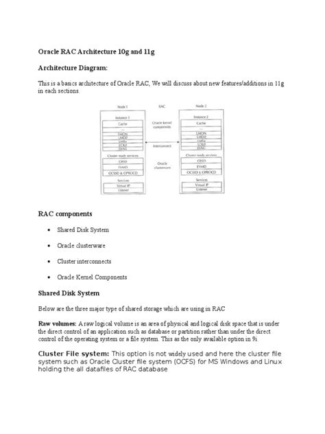 Oracle RAC Architecture 的图像结果