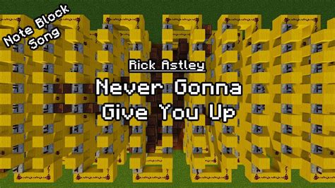 Rick Roll Minecraft Note Blocks 的图像结果
