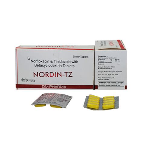 NORDIN-TZ Tablets DM Pharma Marketing Pvt. Ltd.