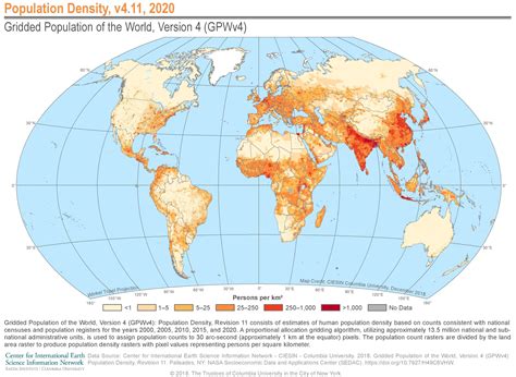 World Population Map - Guide of the World