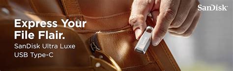 SanDisk Ultra Luxe USB Type-C Flash Drive 128GB USB 3.2 Gen 1 ...