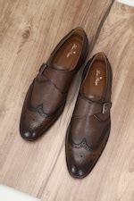 Buy Men Brown Leather Slip Ons Online - 799608 | Louis Philippe