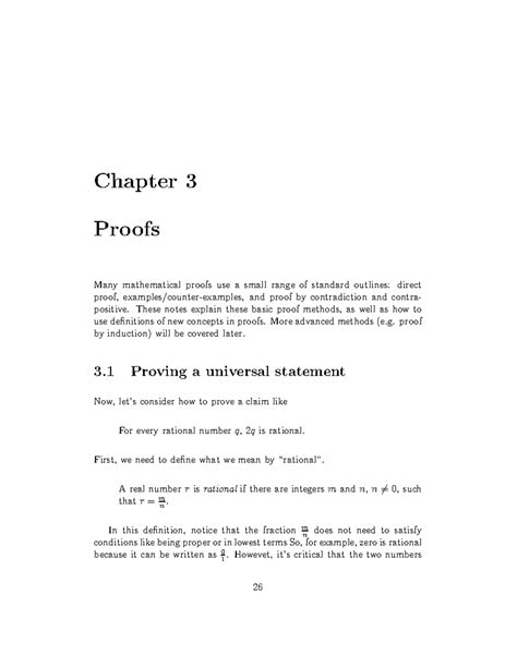 UIUC CS 173 Chapter 3 Proof Methods Summaries 2020 - Studocu