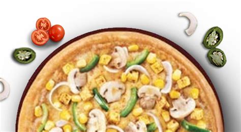 Veg Deluxe Veggie Pizza - Domino's Pizza India