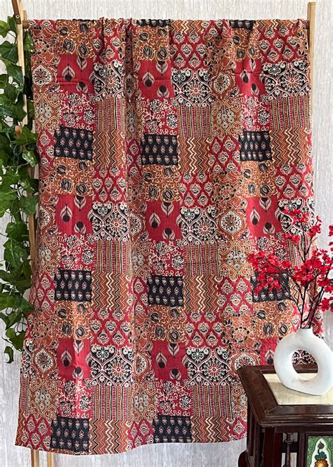 Multicolour Patchwork Kantha Fabric – Sujatra