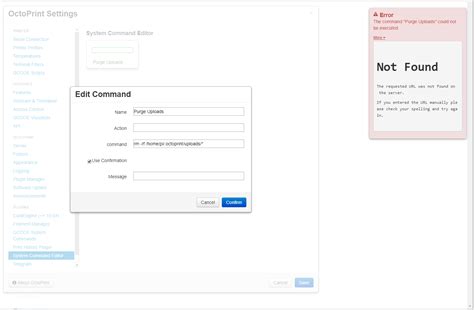 Purge Upload Folder - Get Help - OctoPrint Community Forum