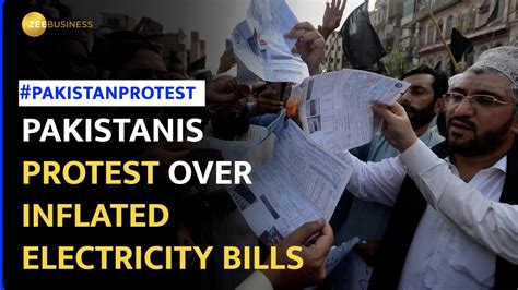 Pakistan Crisis: People protest against record utility bills, demand ...
