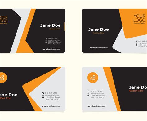 Name Card Format 的图像结果