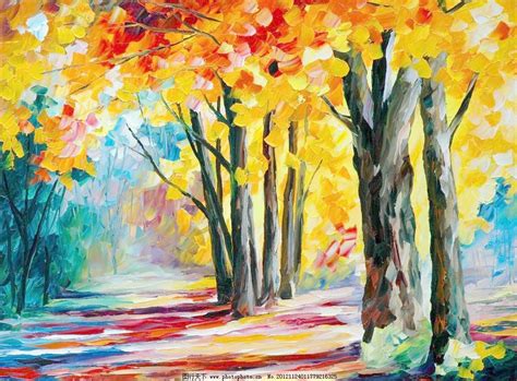 8分钟画一棵秋天的树|纯艺术|绘画|黄有维水彩 - 原创作品 - 站酷 (ZCOOL)