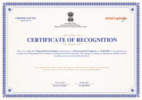 Government Authorised Certification - Government of India Ministry of ...