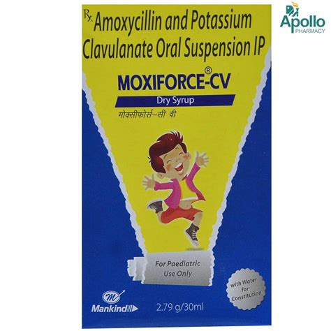 Moxiforce-CV Dry Syrup | Uses, Side Effects, Price | Apollo Pharmacy