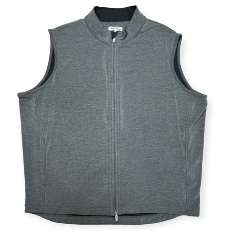 Peter Millar Peter Millar Sport Natural Touch Full Zip Golf Vest MENS ...
