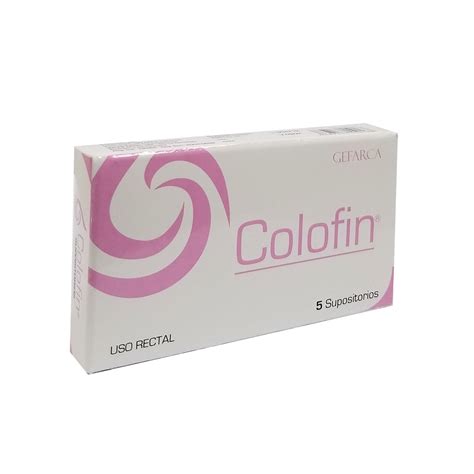 Colofin Supositorios - FarmaciaRD
