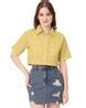 Buy Yellow Tops for Women by Moomaya Online | Ajio.com