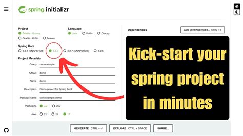 Image result for +How to Create a Project with Spring Intializer