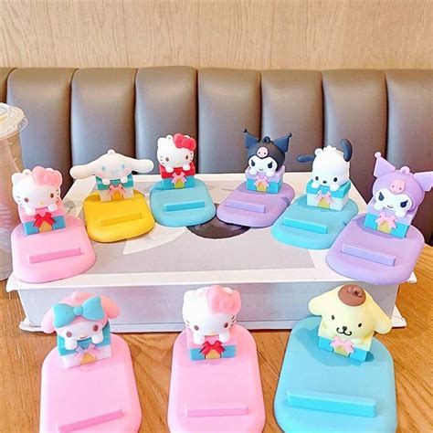 Kuromi Cute Stand, suporte de mesa 3D para telefone, suporte criativo ...