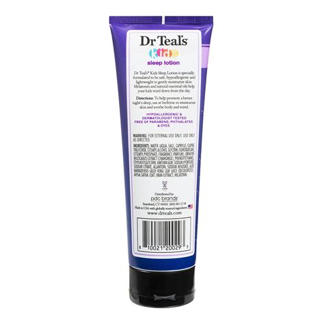 Buy Dr Teal's Kids Melatonin Sleep Body Lotion 8oz,6 packs Online at ...