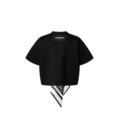 Cropped Tshirt W/ Silk Ties - Ready-to-Wear | Louis Vuitton India