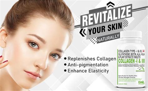 GNL Hydrolyzed Collagen Peptides Type 1 And 3. Enriching Collagen ...