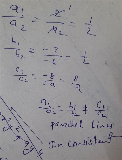 check the equations are consistent or inconsistent solve them ...