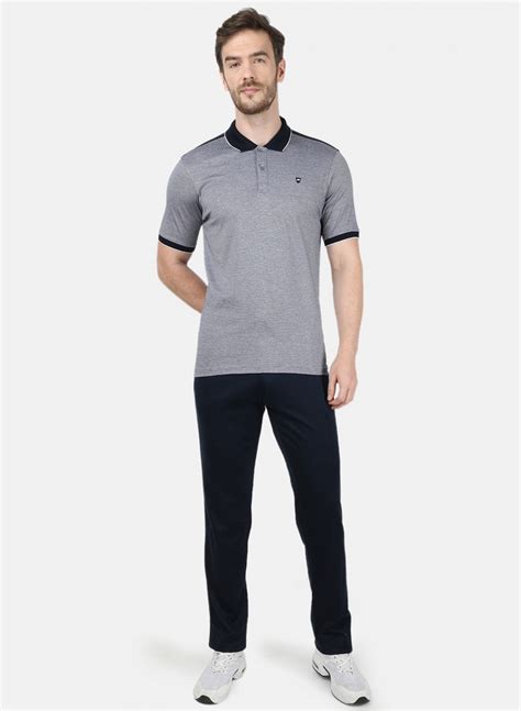 Buy Mens Navy Blue Stripe Lower Set Online in India - Monte Carlo