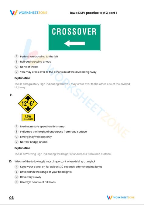 Free Printable Kansas DMV Practice Test Worksheetzone, 59% OFF