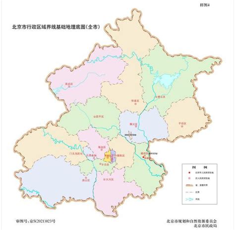 免费下载！新版北京市行政区域界线地图发布_新浪新闻