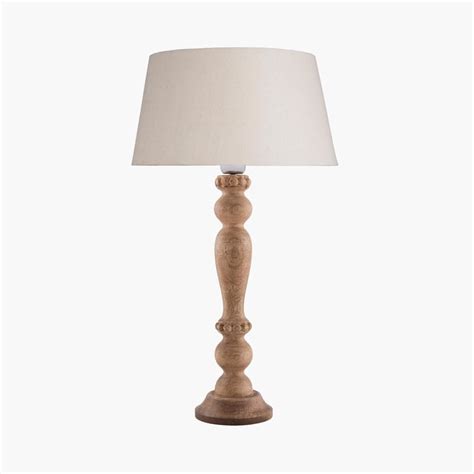 Buy HOMESAKE Wooden Table Lamp from Homesake at just INR 4050.0