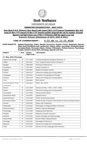 MT Reference - INDEX S Experiment Name Date 1 Study about the various ...