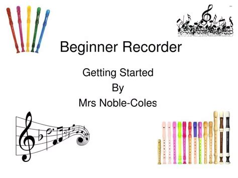 Image result for Adult Beginner Recorder Tutorials Point