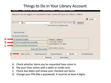 Image result for My Library Account
